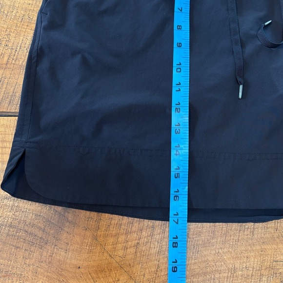 Athleta Womens Black Athletic Skirt Drawstring Athleisure Skirt Size 14 - Picture 8 of 11